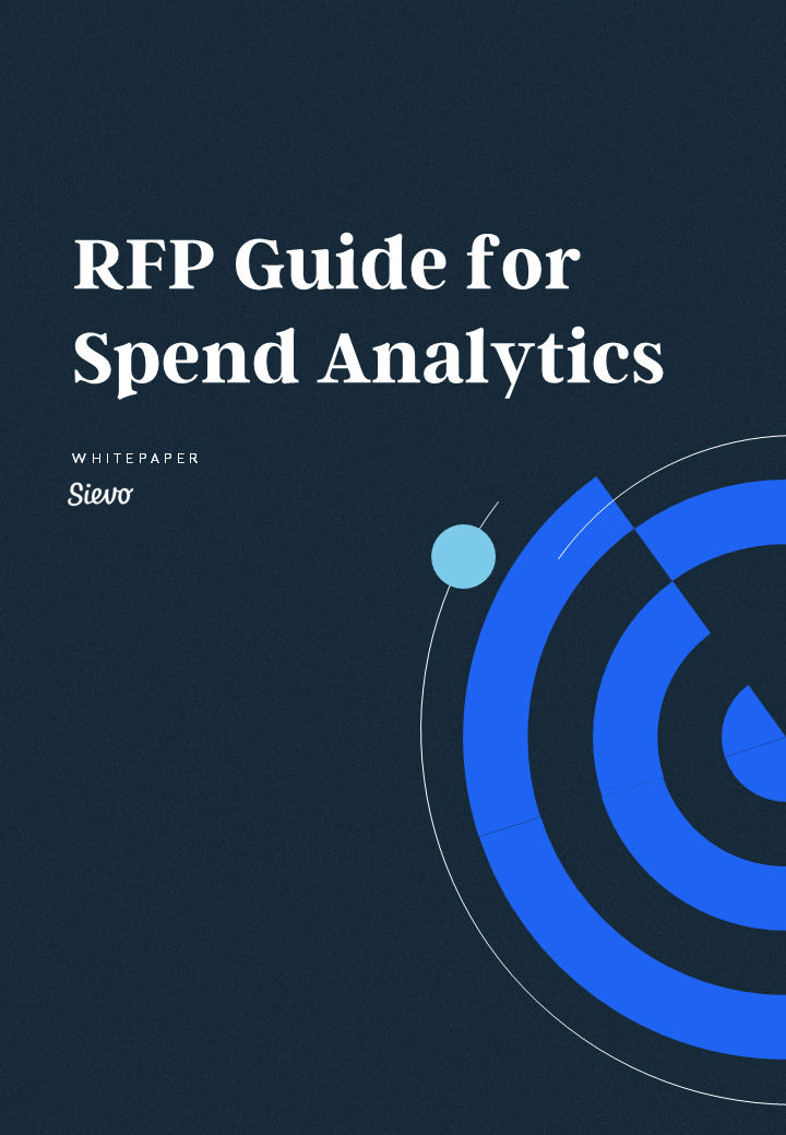 RFP for spend analytics guide cover